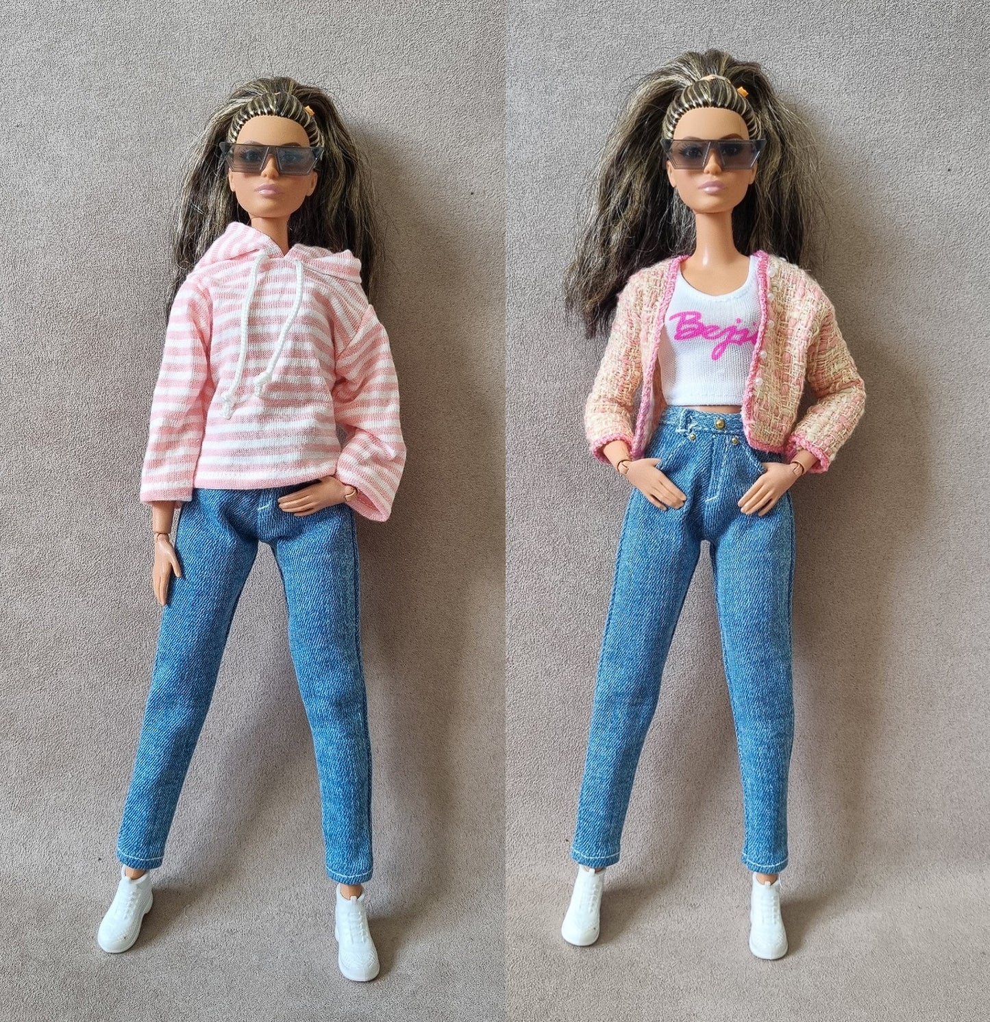 Clothes handmade for barbie , 11.5" doll , 1/6 doll