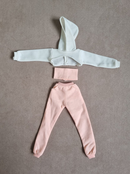 PINK - 11.5'' doll sport costume , handmade fashion doll clothes