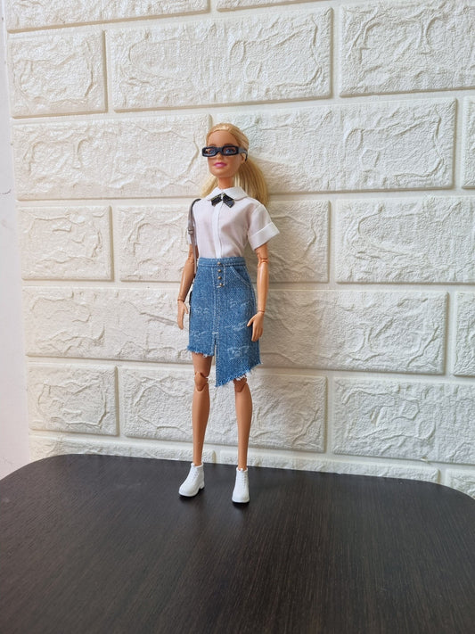 Clothes , Skirt for barbie , 11.5" doll , 1/6 doll.